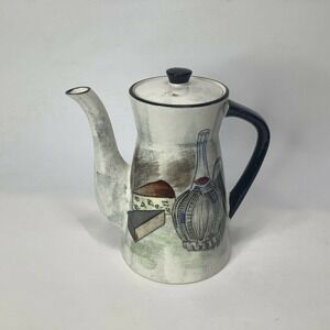 VINTAGE Capri by Royal Sealy Japan Ceramic Coffee Pot‎ Japan Carafe